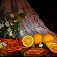 Натюрморт с апельсинами :: Нэля Лысенко