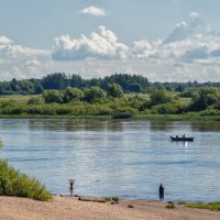 Великий Новгород. Юрьево. Река Волхов :: Сергей Шатохин 