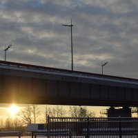 Солнце под мостом. :: Танзиля Завьялова