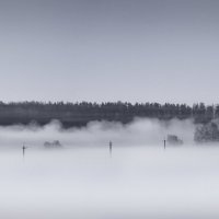 Панорама зимнего тумана :: Сергей Шабуневич