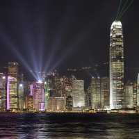 Лазерное шоу в Гон Конге :: Светлана 