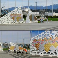 Стена чемпионов в Олимпийском парке :: Нина Бутко