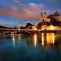 Aarburg by night :: Elena Wymann