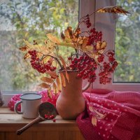 Осень на окне... :: Svetlana Sneg