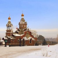 Богоявленский храм . Зима 2022 . :: Мила Бовкун
