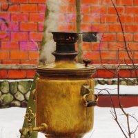 Самовар с дымком :: Андрей Снегерёв