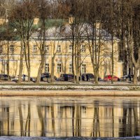 Санкт-Петербург. Стрелка Каменного острова. Малая Невка.  Каменноостровский дворец. :: Стальбаум Юрий 