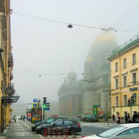 Утренний туман на Малой Морской в СПБ :: Стальбаум Юрий 