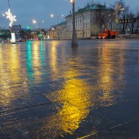 Мокрый Город Зимой :: юрий поляков