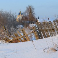 Край деревни ... зима :: Andrey Bragin 