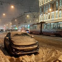 Репетиция вчерашнего снегопада :: Наталья Герасимова
