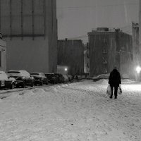 Репетиция вчерашнего снегопада :: Наталья Герасимова