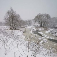 Долина под снегом :: Сергей Курников