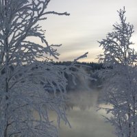 Река в зимних сумерках :: Ольга 