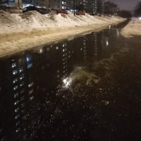Снежно мокрая зима :: Oleg4618 Шутченко
