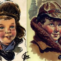 Нейросеть воссоздает персонажей из Советских открыток :: jpeog 