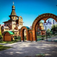 Православный храм в Боровлянах. Беларусь. :: Nonna 