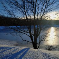 Попытка снять зимний пейзаж в январе :: Андрей Лукьянов