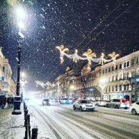 Снег на Невском :: Татьяна [Sumtime]