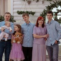 Большая семья - большое счастье. :: Юлия Кравченко