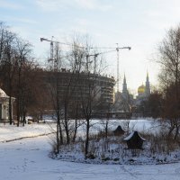 Москва. Екатерининский парк. Большой Екатерининский пруд. :: Наташа *****