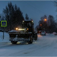 Снежная погода. :: Валентин Кузьмин