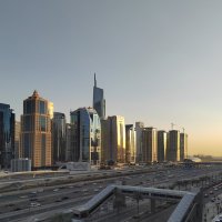 Дубай. Вид из отеля :: Фотогруппа Весна