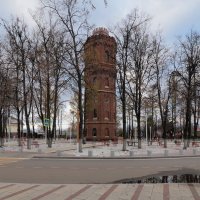 Зарайск и его водонапорная башня. :: Евгений Седов