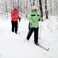 Морозец, лыжи, оптимизм - укрепляют организм! )) :: Андрей Заломленков (настоящий) 