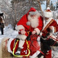 Санта из Норвегии на яке. :: santamoroz 
