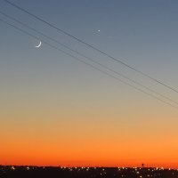 Луна, Венера и Сатурн :: Сеня Белгородский