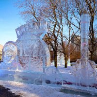 Фестиваль льда и снега в парке Музеон :: Ольга 