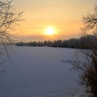 Морозное утро. :: Александр Яценко