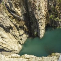 Река Сулак и Сулакский каньон со смотровой площадки в системе пещер Нохъо.. :: Наталья Меркулова