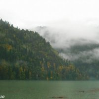 Абхазия... озеро Рица... :: Нина Бутко