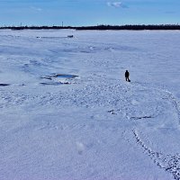 На ледяном поле реки! :: Владимир 