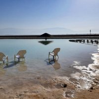 Мёртвое море, зимнее утро... :: Валерий Готлиб