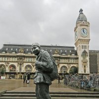 Памятник китайским рабочим, прибывшим во Францию во время Первой мировой войны.Лионский вокзал. :: ИРЭН@ .