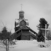 Храм у просёлочной дороги :: Роман никандров