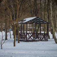 Беседка в парке :: Игорь Протасов