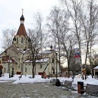 Храм иконы Божией Матери "Неопалимая купина" в Отрадном  (Москва) :: Ольга Довженко