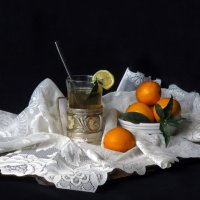 Мандарины и чай с лимоном :: Наталья (D.Nat@lia)