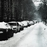 зимой машины белые :: Николай Семёнов