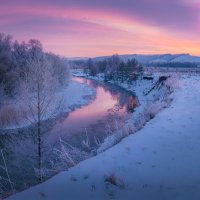 Река Оскол зимой :: Фёдор. Лашков