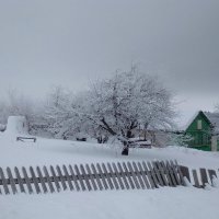 Зимний пейзаж :: Юрий Кирьянов