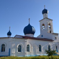 Храм в селе  Ботакора. :: Андрей Хлопонин