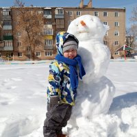 Мой снеговик, никому не отдам! :: Андрей Заломленков (настоящий) 