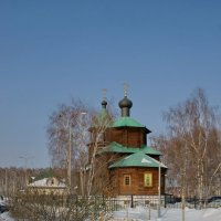 Деревянная церковь в Москве :: Александр Чеботарь
