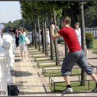 Фотосессия на набережной. :: Александр Дмитриев