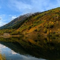 Озеро Туманлы-Кель (Форелевое) Домбай. :: Дина Евсеева